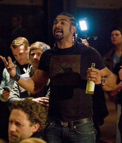 David Haye before his fight with Dereck Chisora