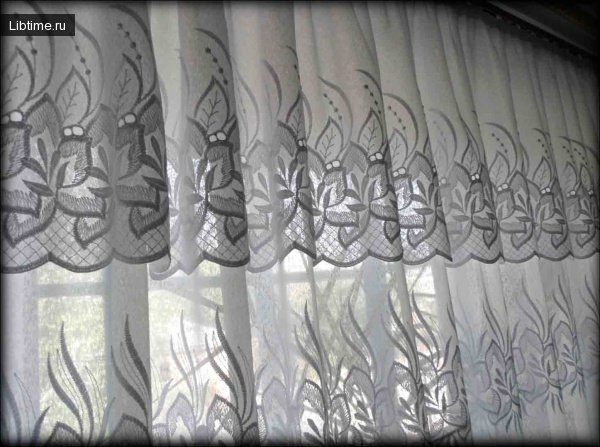 How to wash tulle curtains