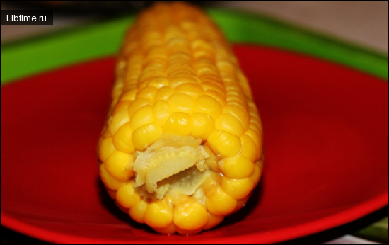 Вареная кукуруза