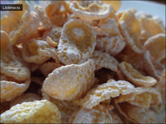 Рецепт кукурузных хлопьев
