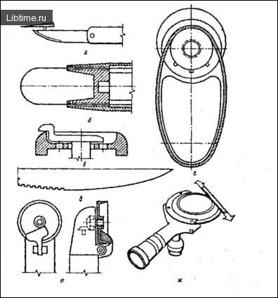 Powered knives for meat deboning