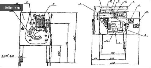 General view of a fat cutter
