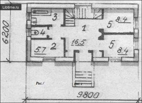 House floor plan (1st floor)
