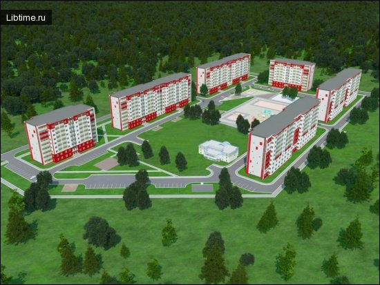 Планування внутрішньоквартальної житлової забудови