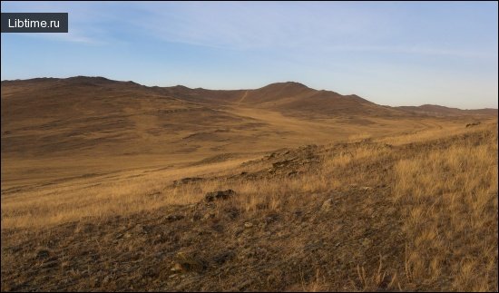 Steppe orienteering
