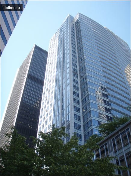 Big city skyscrapers