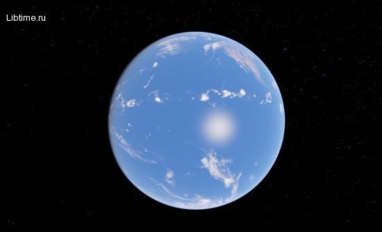 The round Earth and the Pacific Ocean
