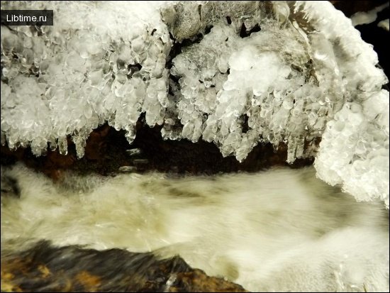 Ice - frozen water