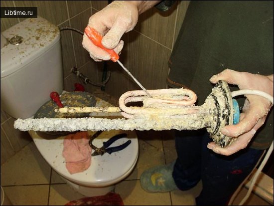 Harm of hard water