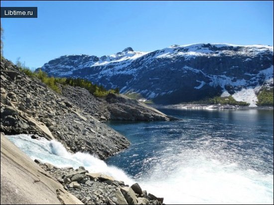 Какая вода ледников