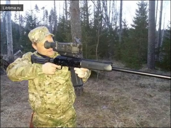 Как стрелять по зайцу на охоте