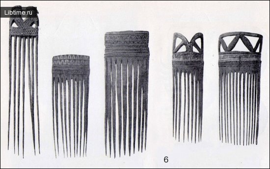 Bamboo hair combs