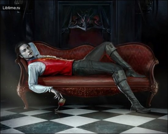 A vampire is a man