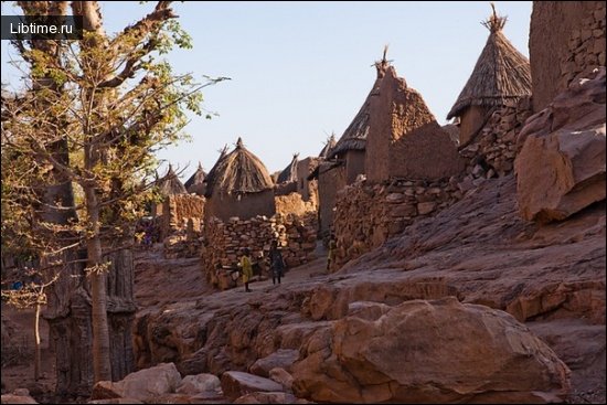 African village