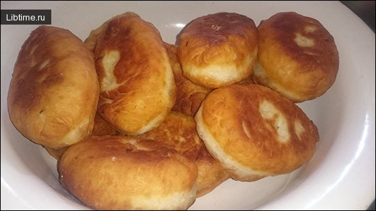 Пирожки жаренные с картофелем
