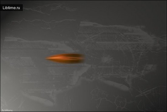 Bullet in flight