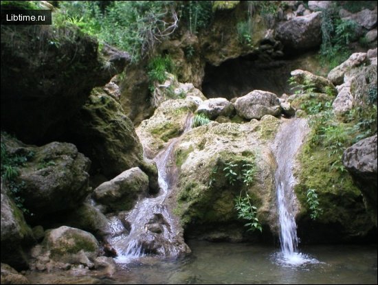 Karasu-Bashi natural area in Crimea