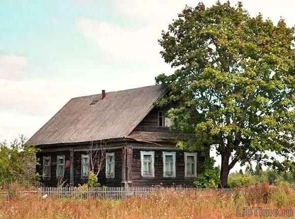 Рисование дома исходя из законов перспективы