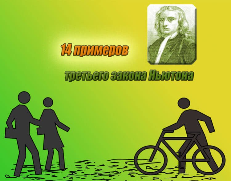 14 примеров третьего закона Ньютона