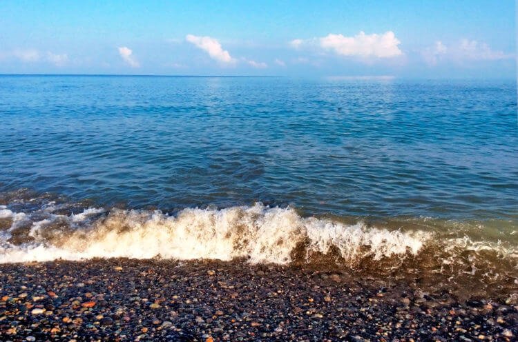 Waters of the Mediterranean Sea in the Black Sea basin