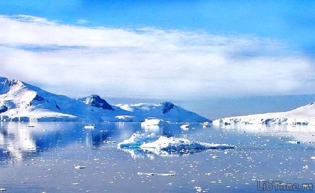 Ice of Antarctica