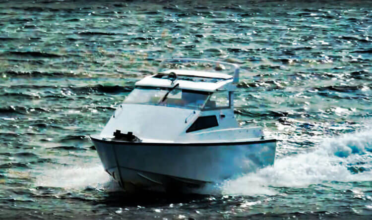 Water jet boat - a self-propelled vessel with a water jet engine