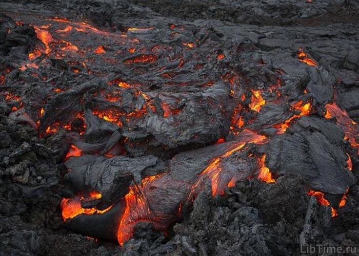Magma occupies vast spaces