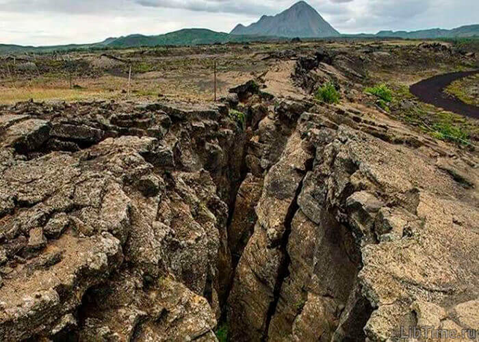 Faults in the Crimean mountains