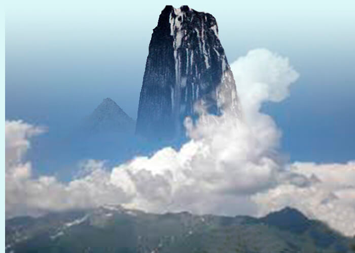 Pelée's needle