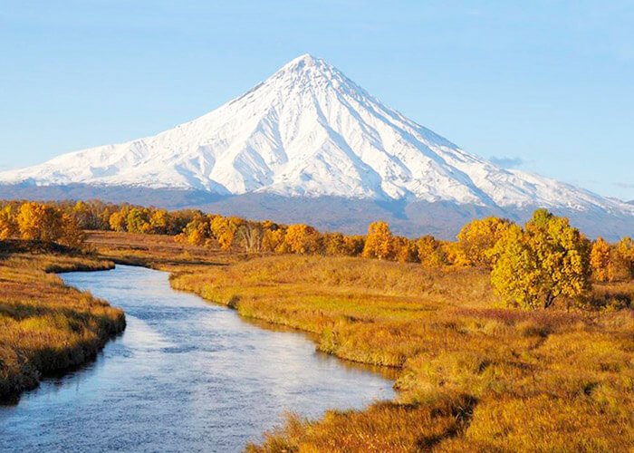 Kronotsky volcano