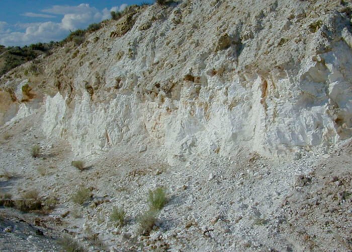 Diatomite deposits