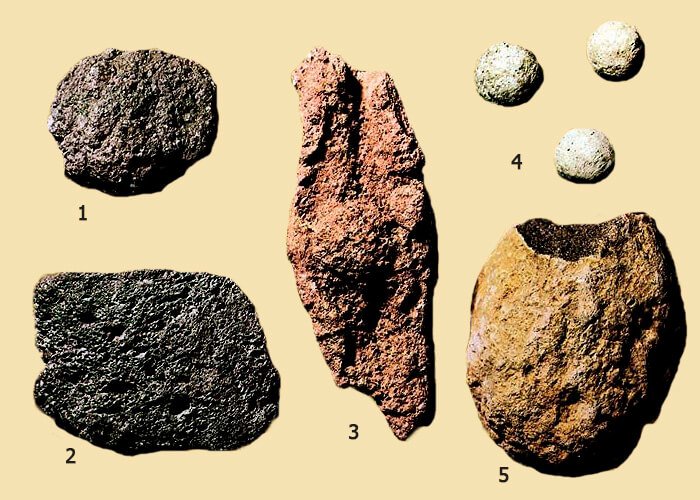 Volcanic bombs